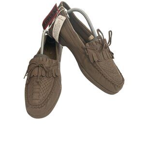 Walkables Comfort Collection Women's Size 9.5W Brown Leather Moccasins shoes NWT